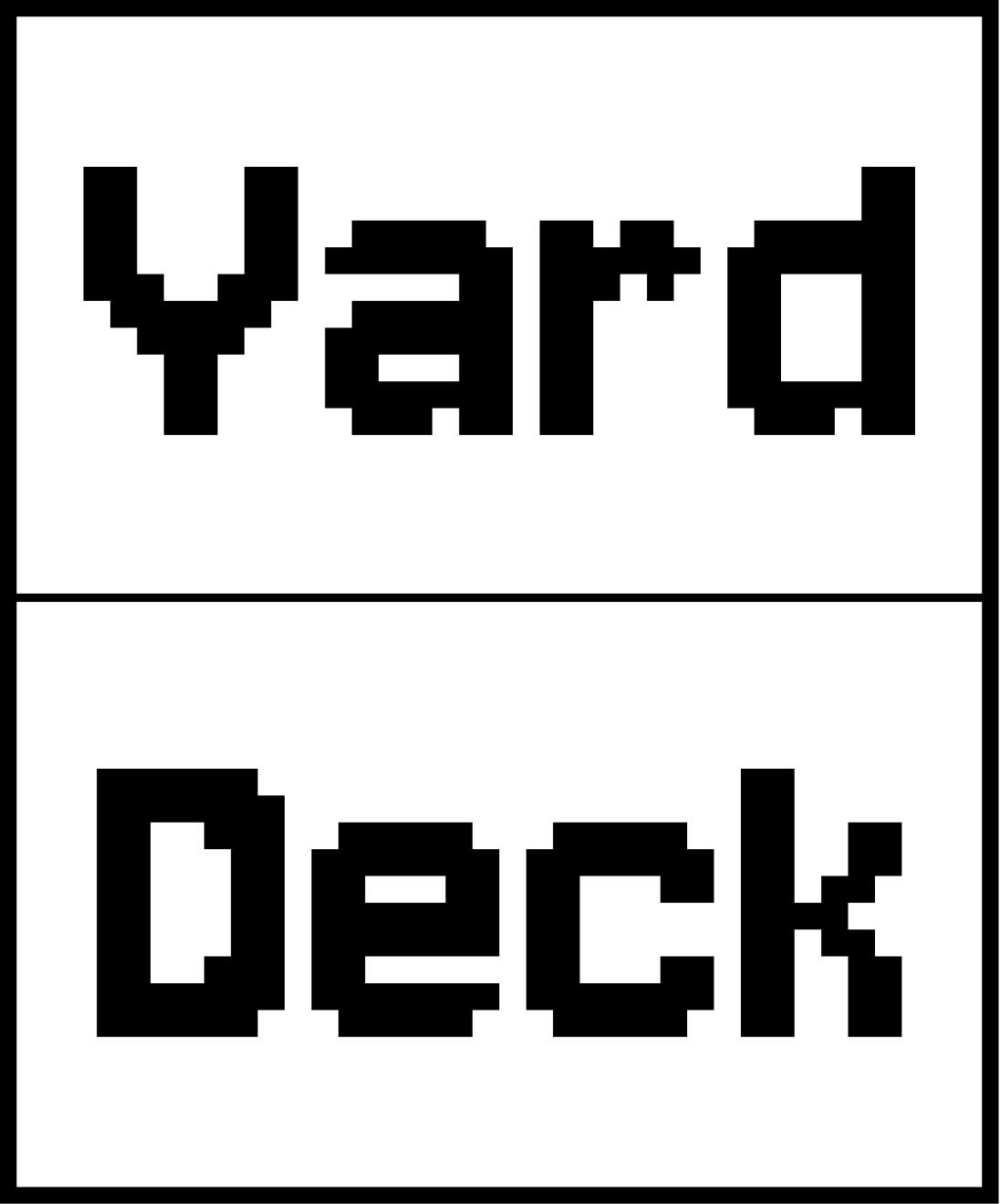 Yard Deck logo in light mode
